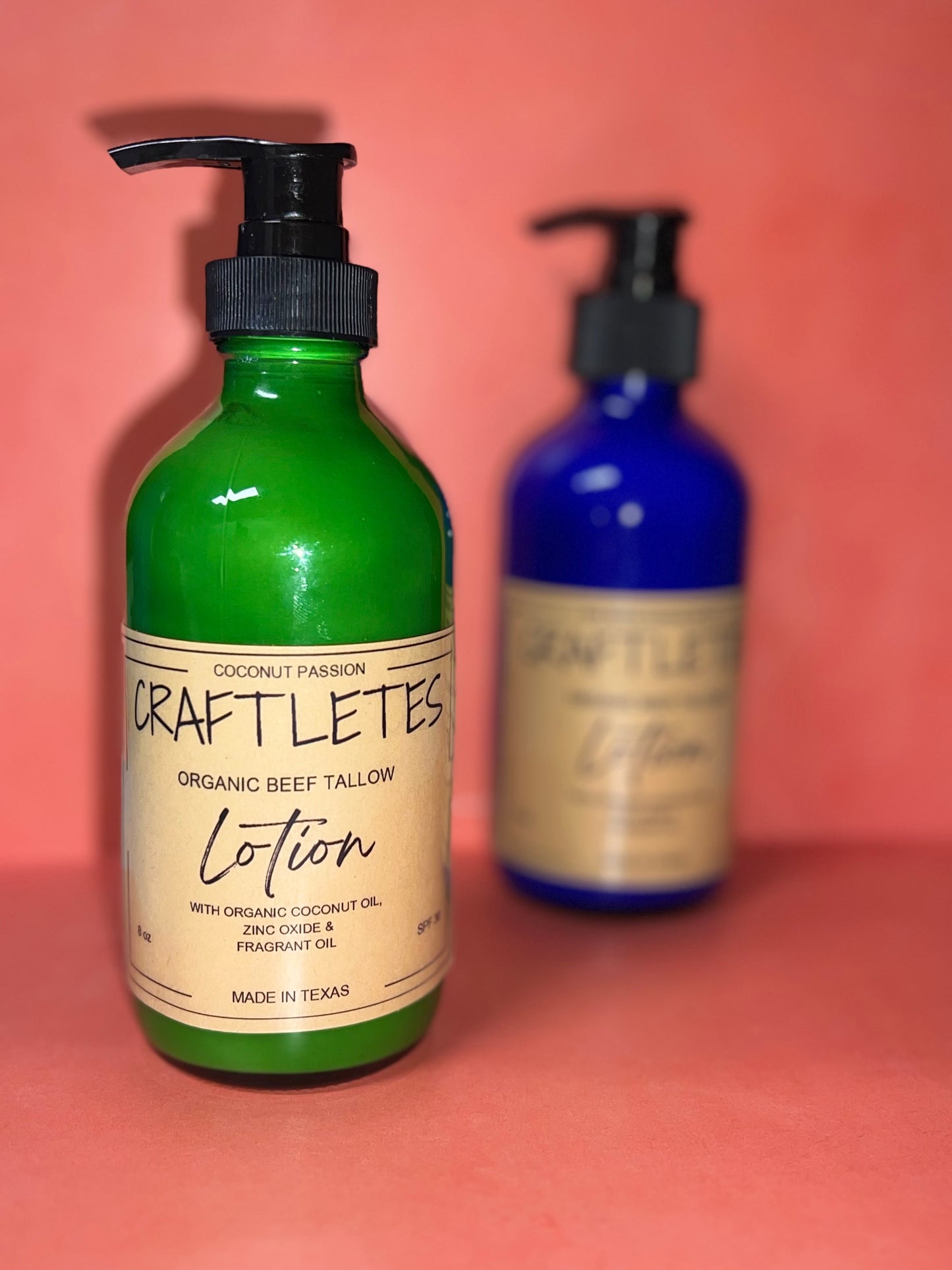 Organic Whipped Beef Tallow Lotion- 8oz