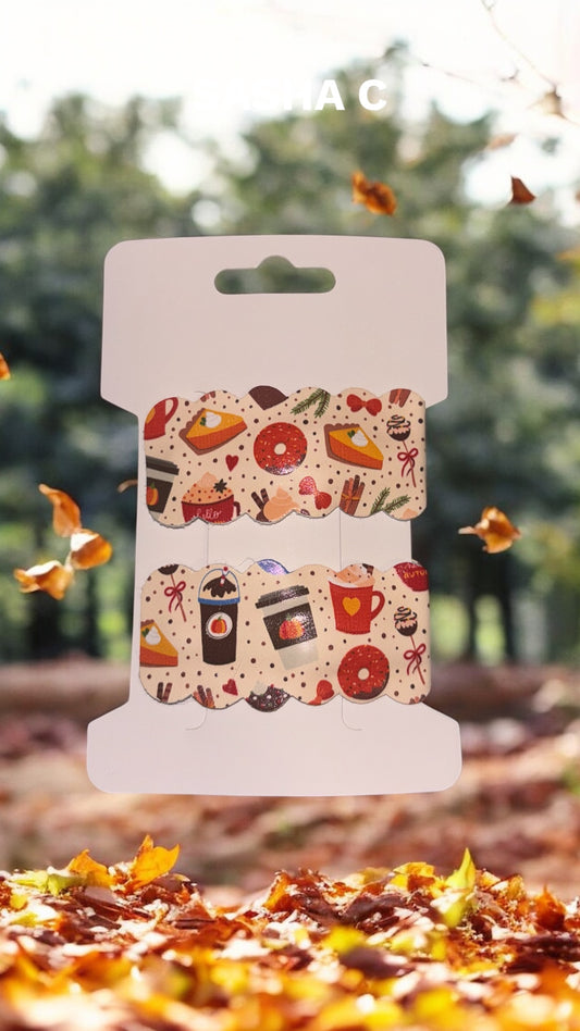 Fall latte clips