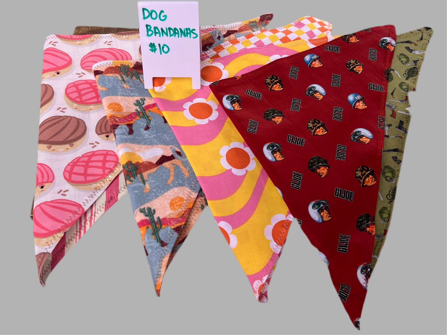 Reversible Dog Bandanas