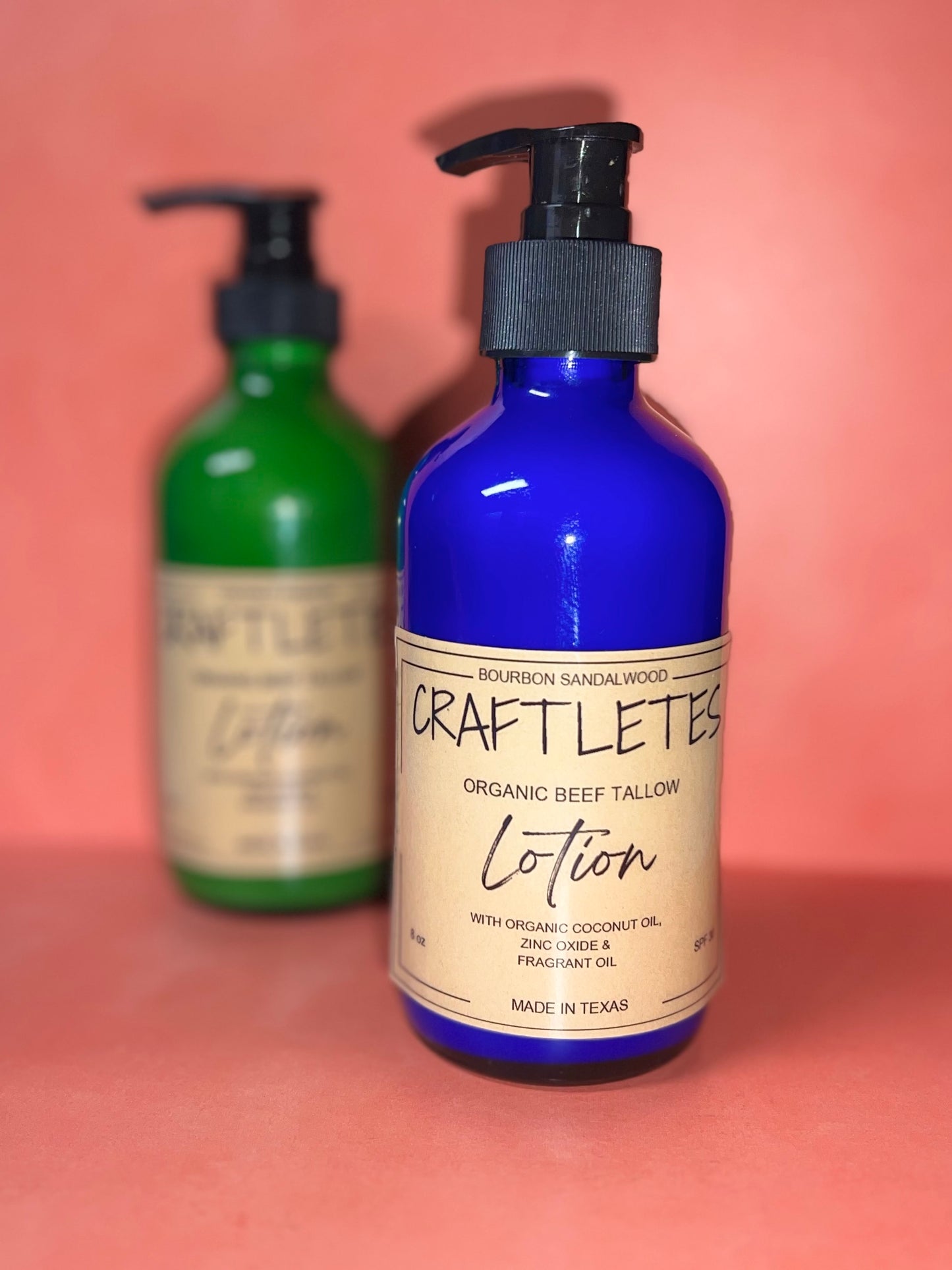Organic Whipped Beef Tallow Lotion- 8oz